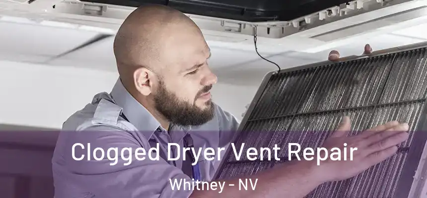  Clogged Dryer Vent Repair Whitney - NV